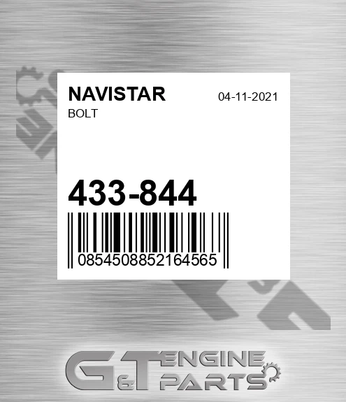 433-844 Bolt