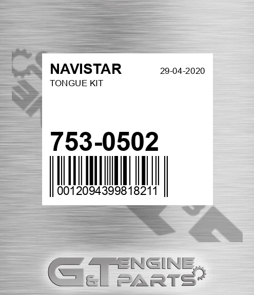 753-0502 Tongue Kit
