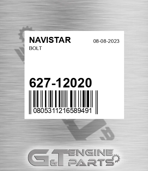 627-12020 Bolt