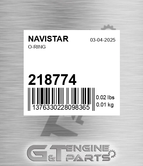 218774 O-ring