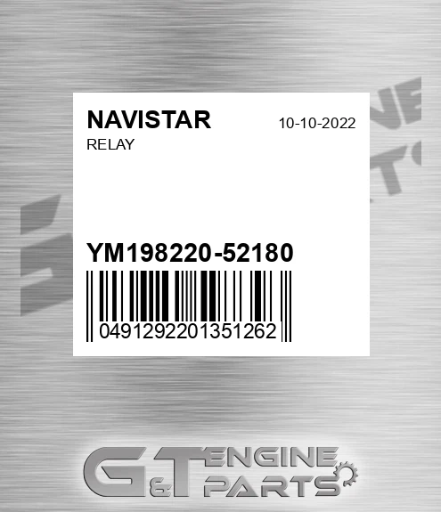 YM198220-52180 Relay
