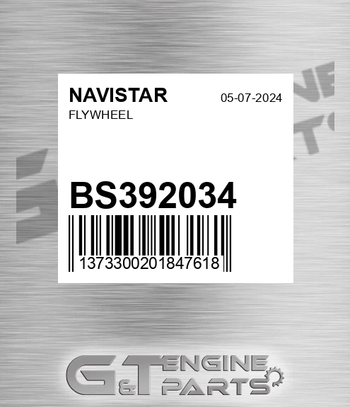 BS392034 Flywheel