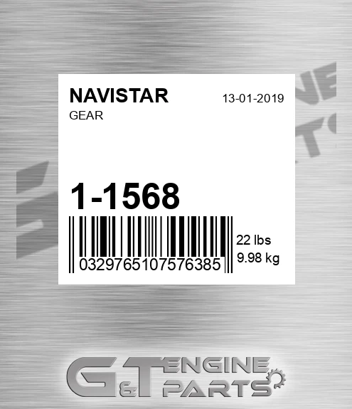 1-1568 Gear for NAVISTAR