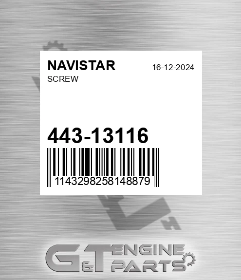 443-13116 Screw