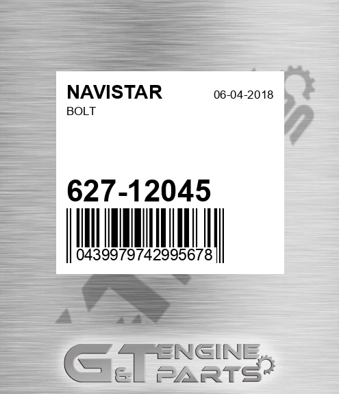 627-12045 Bolt