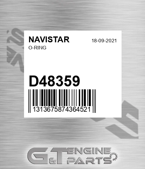 D48359 NAVISTAR O-ring