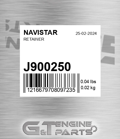 J900250 Retainer