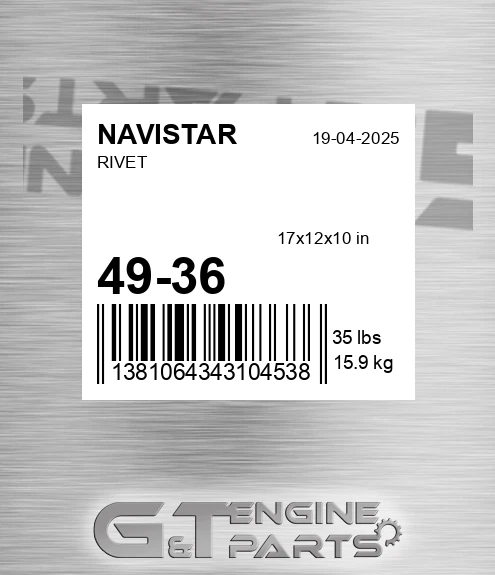 49-36 Rivet