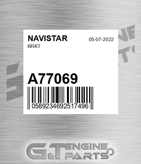 A77069 Brkt