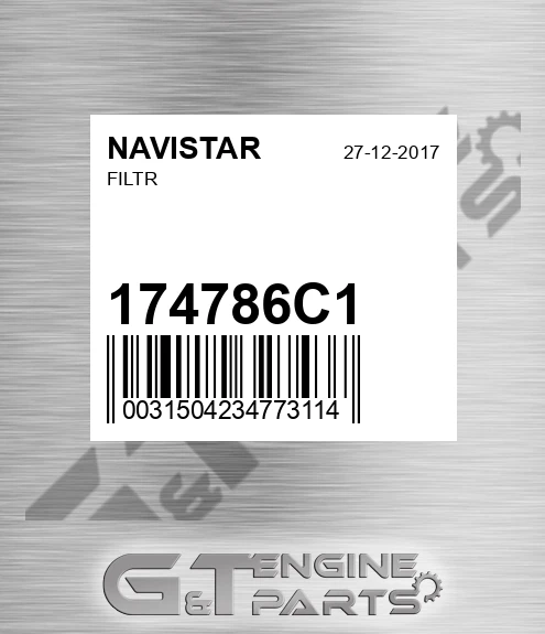 174786C1 Filtr