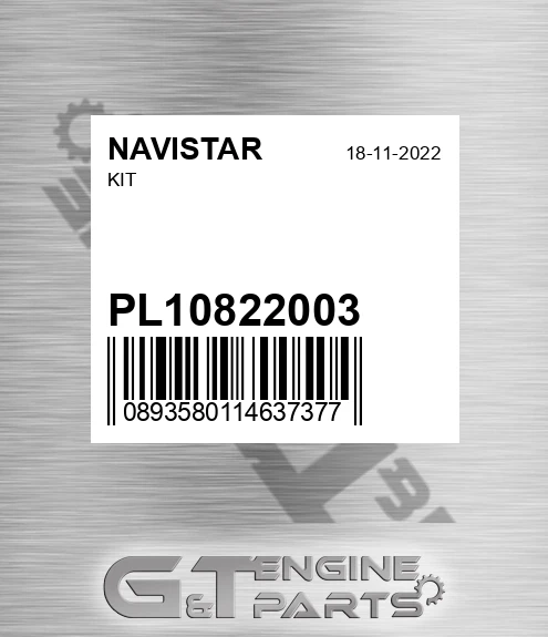 PL10822003 Kit