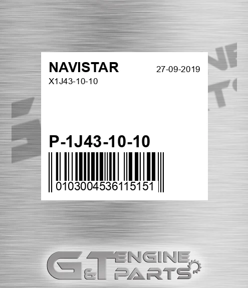 P-1J43-10-10 X1j43-10-10