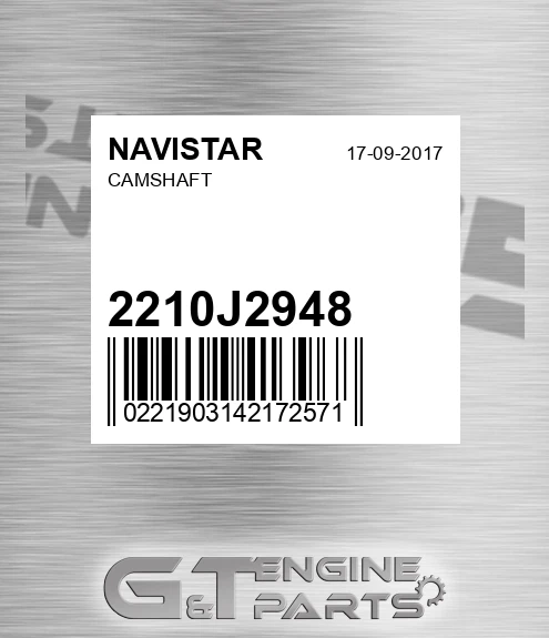 2210J2948 Camshaft
