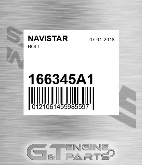 166345A1 NAVISTAR Bolt