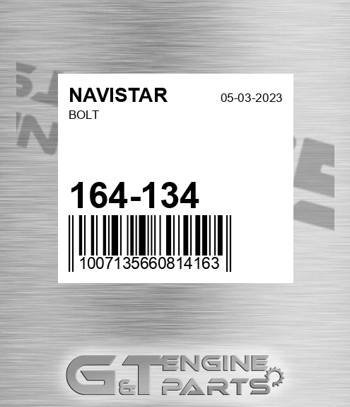 164-134 Bolt for NAVISTAR