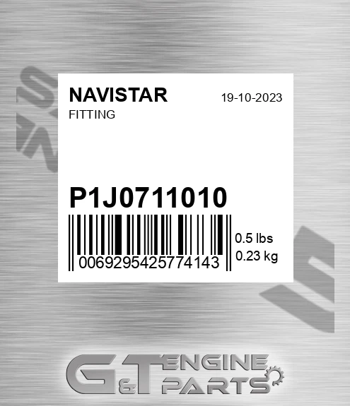 P-1J071-10-10 Fitting