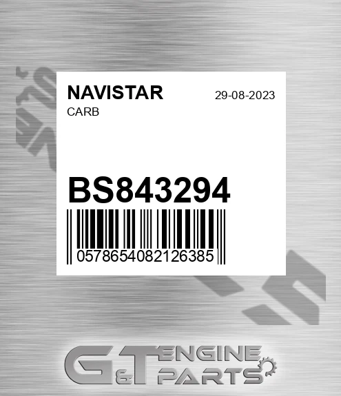 BS843294 Carb