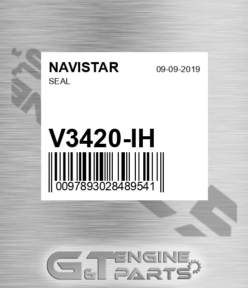 V3420-IH Seal