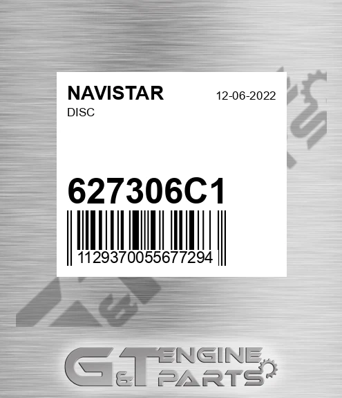 627306C1 Disc