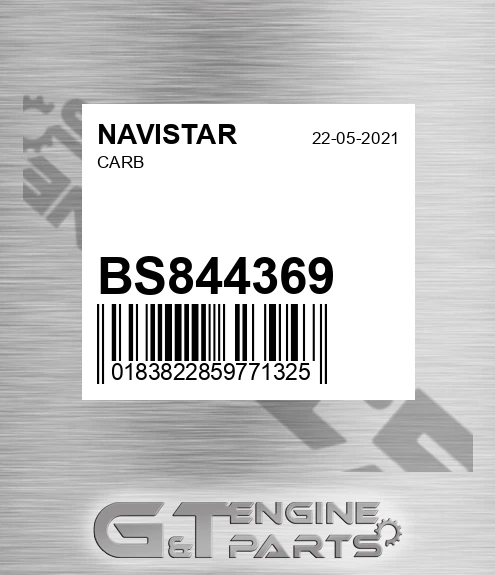 BS844369 Carb
