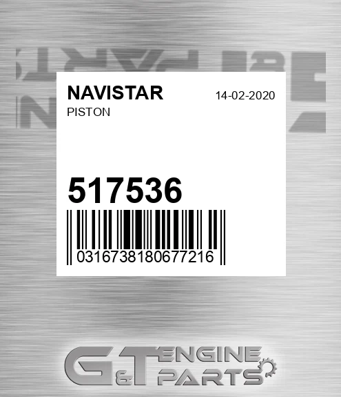 517536 NAVISTAR Piston