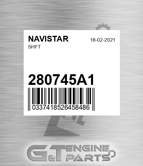 280745A1 NAVISTAR Shft
