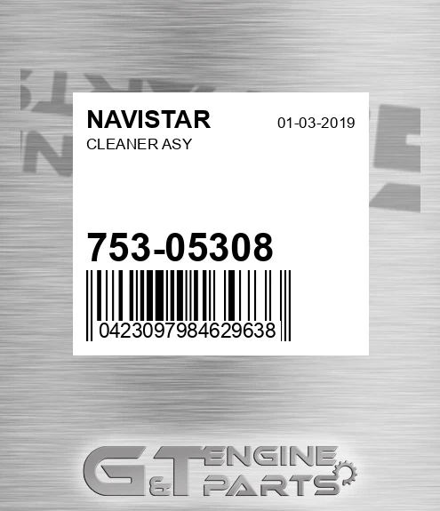 753-05308 Cleaner Asy