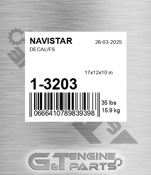 1-3203 Decal/fs