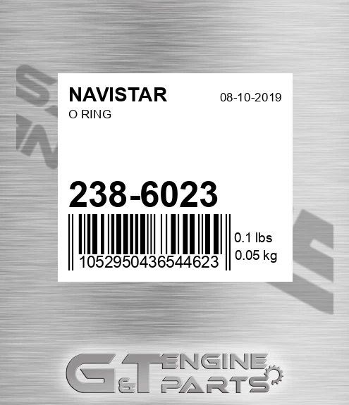 238-6023 O Ring