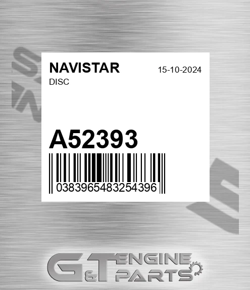 A52393 Disc
