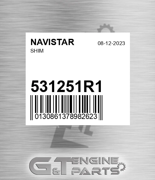 531251R1 Shim