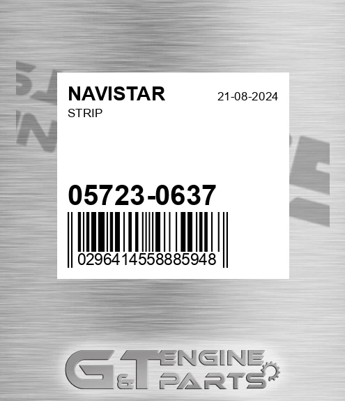 05723-0637 Strip