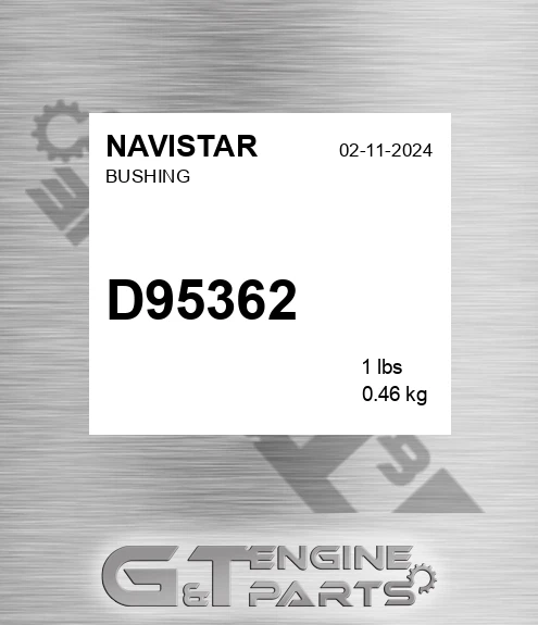 D95362 Bushing