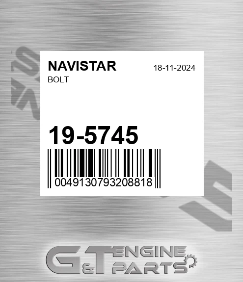 19-5745 Bolt