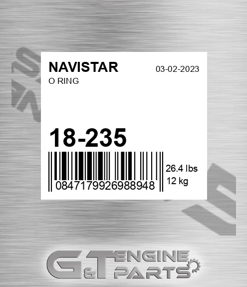18-235 O Ring