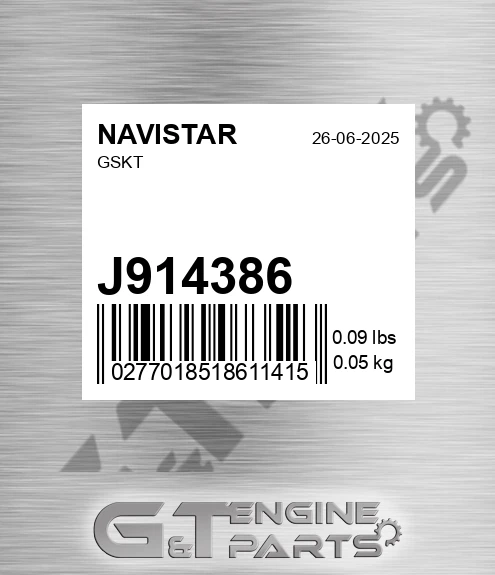 J914386 Gskt