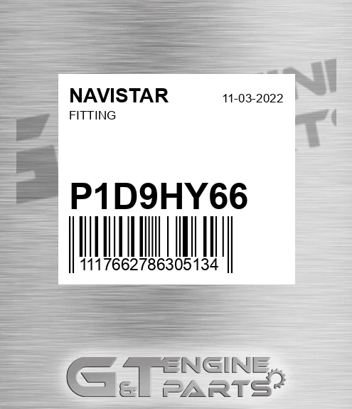 P-1D9HY-6-6 Fitting