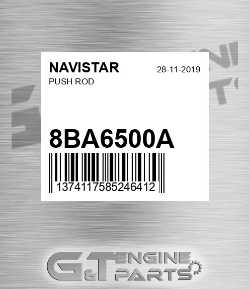 8BA6500A Push Rod