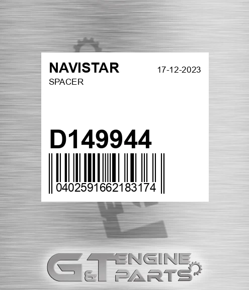 D149944 Spacer