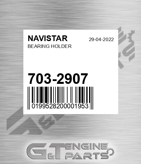 703-2907 Bearing Holder