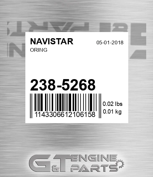 238-5268 Oring
