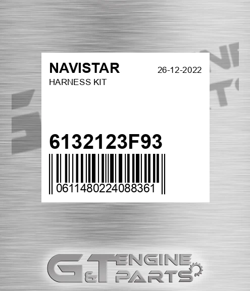6132123F93 Harness Kit