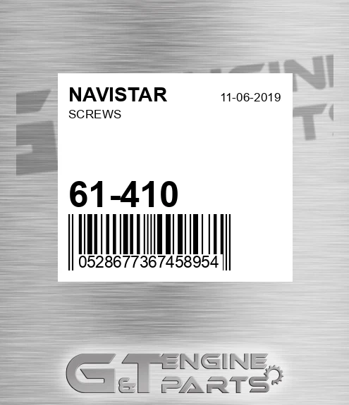 61-410 Screws