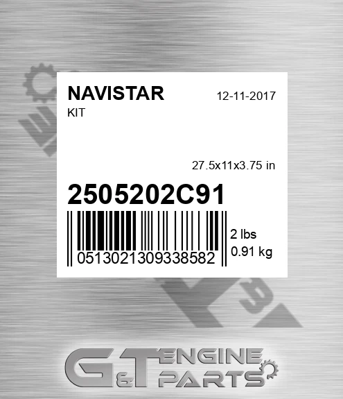 2505202C91 Kit for NAVISTAR
