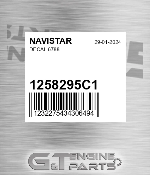 1258295C1 Decal 6788