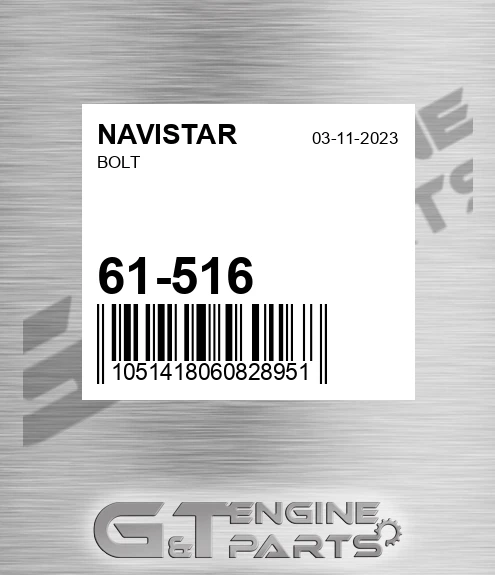 61-516 Bolt