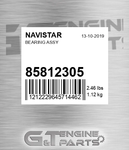85812305 Bearing Assy