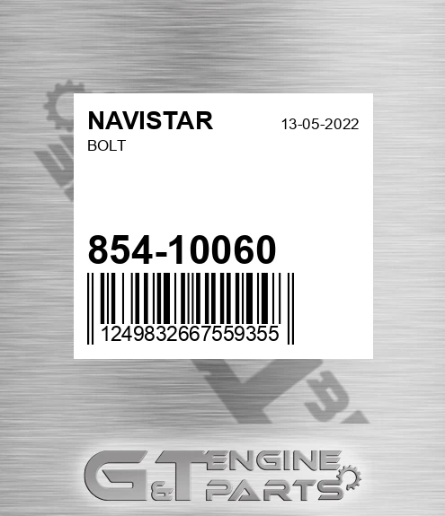 854-10060 Bolt