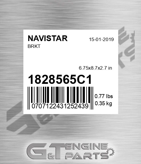 1828565C1 Brkt for NAVISTAR