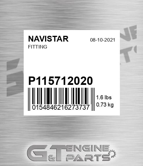 P-11571-20-20 Fitting